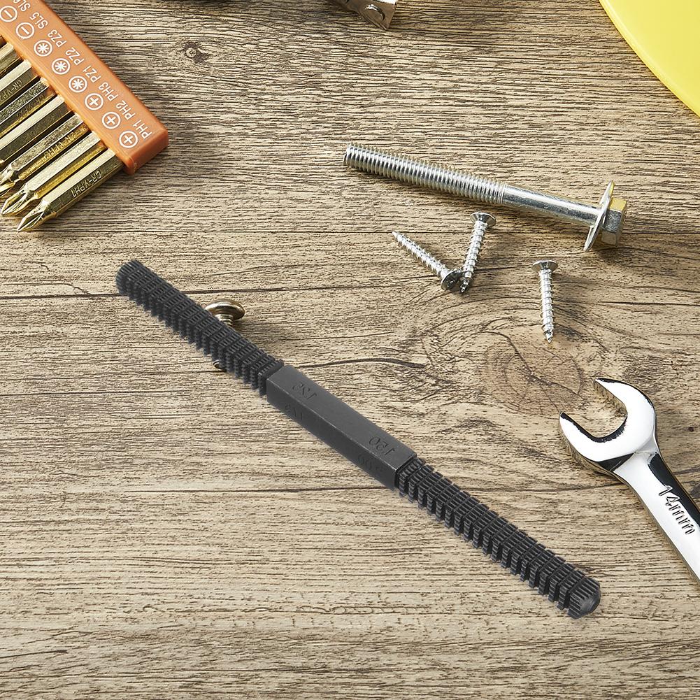 Mini Damaged Screw Thread Teeth File Professional Mechanics Bicycle Restore Tool