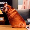 Shiba Inu Bulldog Dog Stuffed Pillow Labrador Corgi Dog Cushion Creative Dog Plush Toys  Kids Toy