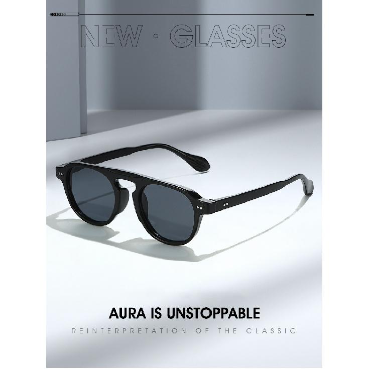 Retro Small Round-frame Sunglasses, Make Your Face Look Smaller Without Makeup, Unisex, UV Protection, High-end Sunglasses