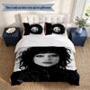 Lady Gaga (14) Duvet Cover Pillowcase 3 Piece Set Bedding Set 1 Duvet Cover with 2 Pillowcases for Bedroom Decor