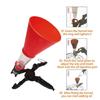 Car Engine Oil Funnel Fast Clamp Oil Change Tool Easy to Operate Auto Locking Structure Auto Engine Oil Filling Funnel