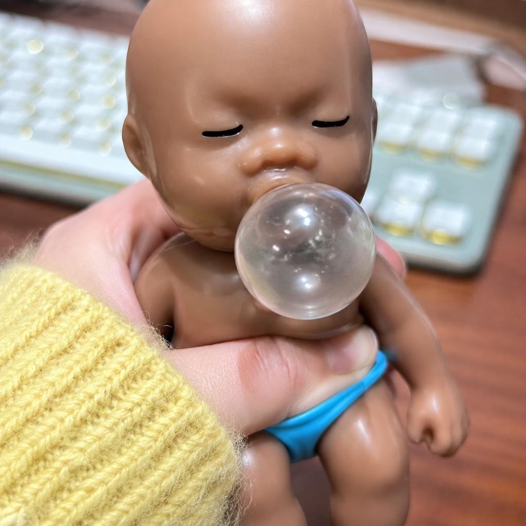 Baby Doll Stress Relief Toy Soft Flexible Material Squishy Sensory Fidget Toy for Anxiety and Focus Relief Suitable for Adults and Kids