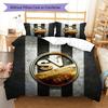 SV Sandhausen Bedding Quilt Set Quilt Cover Pillowcase Home Decoration Birthday Gift (1 * duvet cover + 2 * pillowcase, without core)