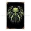 Mythos Lovecraftian Cthulhu Metal Sign Sign Home Customize Garage Funny Tin Sign Poster