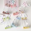 Cute Cartoon Clear Storage Bag Portable Doll Protective Pouch Travel Organizer for Toys Accessories KTB