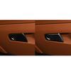 Carbon Fiber Car Accessories Glove Storage Handle Modified Interior Trim Cover Soft Sticker For Alfa Romeo Giulia 2017-