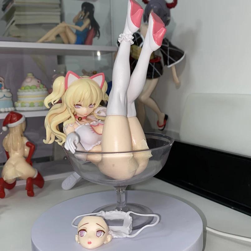 Anime Cat Girl PVC Action Figures Toy Statue Collectible Model