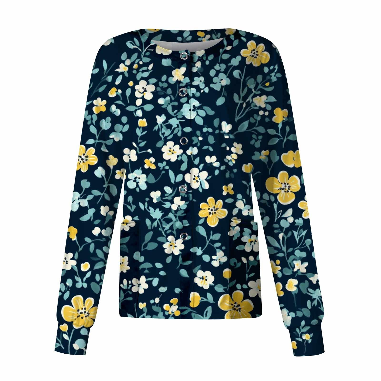 

Женский однобортный защитный комбинезон с длинным рукавом и карманом, рабочий воротник-стойка, кардиган, куртка, топ S