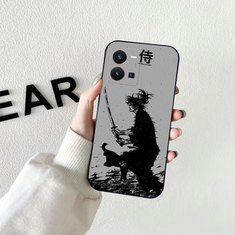 

Vagabond Manga Samurai Art Phone Case For VIVO Y53S Y33S Y01 Y22S Y31 Y21 Y70 Y21S Y72 Y51 Y35 Y76 V21 V2023 V21E V20 SE VIVO Y01
