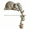 Adorable Hanging Elephant Resin Figurines for Home Décor