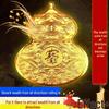 Open Door Gourd Gold Foil Sticker: Attract Wealth & Prosperity with Eight Directions Shoe Cabinet Design.