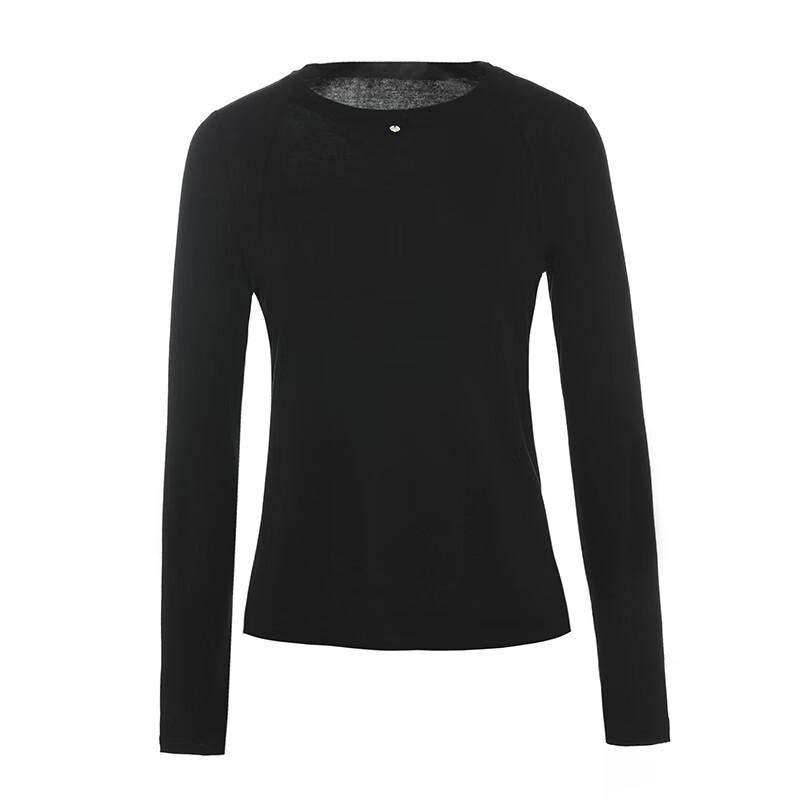 

G·TENNA Women s Wool Blend Round Neck Pullover L