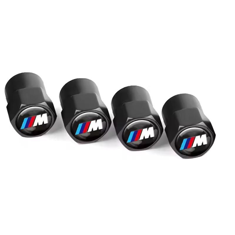 4 szt. Kół Felgi Trzonki Opony Powietrzne Ciężarówka Rower Samochód Pokrowiec Nakrętki Zaworów Opon Nakrętki Przeciwpyłowe do BMW M E60 E46 E90 F30 F10 G30 G20 F48 G22