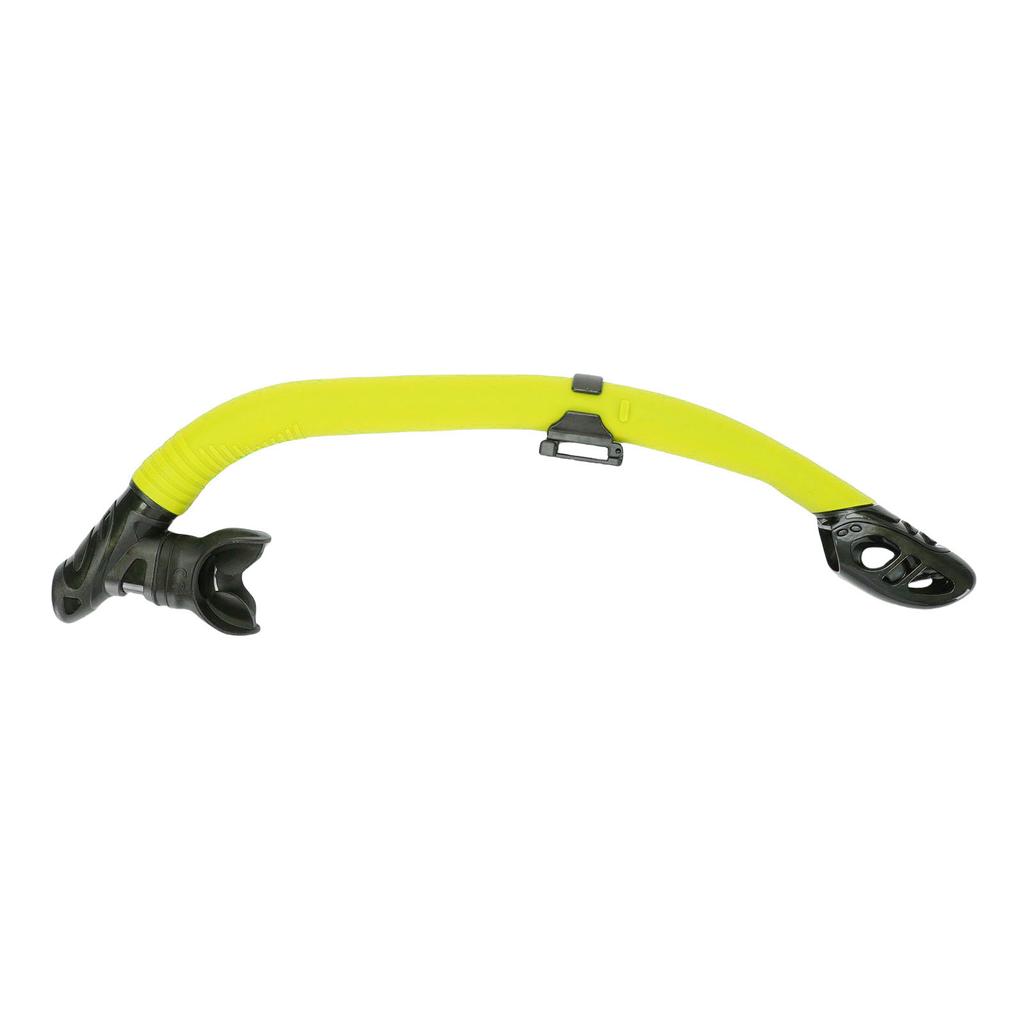 Dual Function Wet Full Dry Diving Snorkel with Bite Valve for Freediving Snorkeling Universal Diving Gear Easy Breath