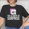 Ah The EleUnisext Of Surprise Tee Shirt for Unisex Unisex Printed T Shirts 100 Cotton Clothing