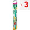 Sunstar G.U.M. Gum Plus Dental Brush #066 3 Rows Ultra Compact "Usually Periodontal Disease Toothbrushes Use the Tip of the Bristles To Gently Trace T