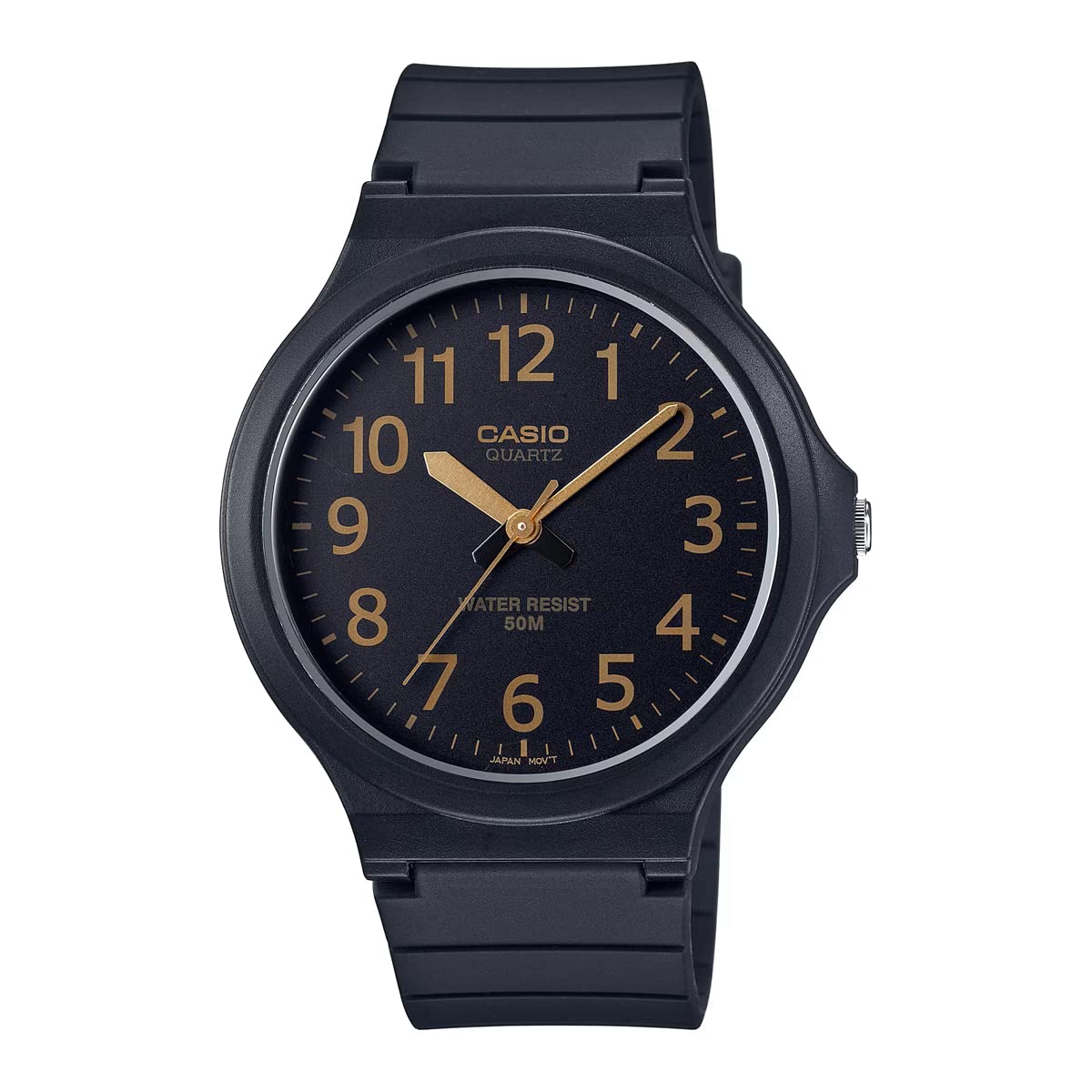 

STANDARD Analog Quartz Watch No Cosmetic Box Black Overseas Model [Casio] MW-240-1B2V Men s [Item]