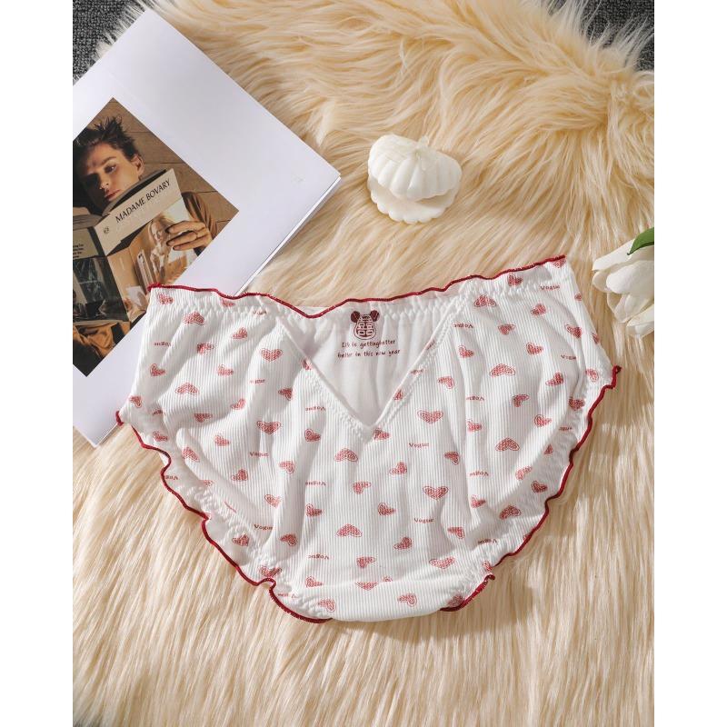 

Сладкие и заботливые трусики большого размера со средней посадкой, дышащие и удобные трусики-треугольники для женщин 3XL