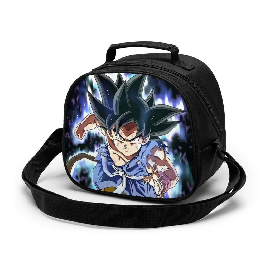 Picnic Bag Children'S Fully Printed Lunch Bag Cartoon Animation Wukong Lunch Box Bag Wear-Resistant Thermal Insulation Bag