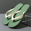 Slippers men's new outdoor pinch men's non-slip personalized sandals Guochao flip-flops trend wearing beach shoes