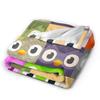 Duolingos Owl Duo Blanket Quality Warm Soft  Throw Blanket Winter Airplane Travel Bedroom Fluffy Bedspread