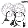 ZTTO MTB Hydraulic Disc Brake 2 Piston Oil Pressure Brakes Lightweight XC Trail Calipers Metal Pads 160 180mm Rotors M6100 M8100
