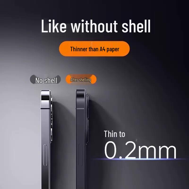 Ultra-thin Frosted iPhone 17 Case – Full Coverage Skin-feel, Transparent, Anti-drop Protection for Apple.