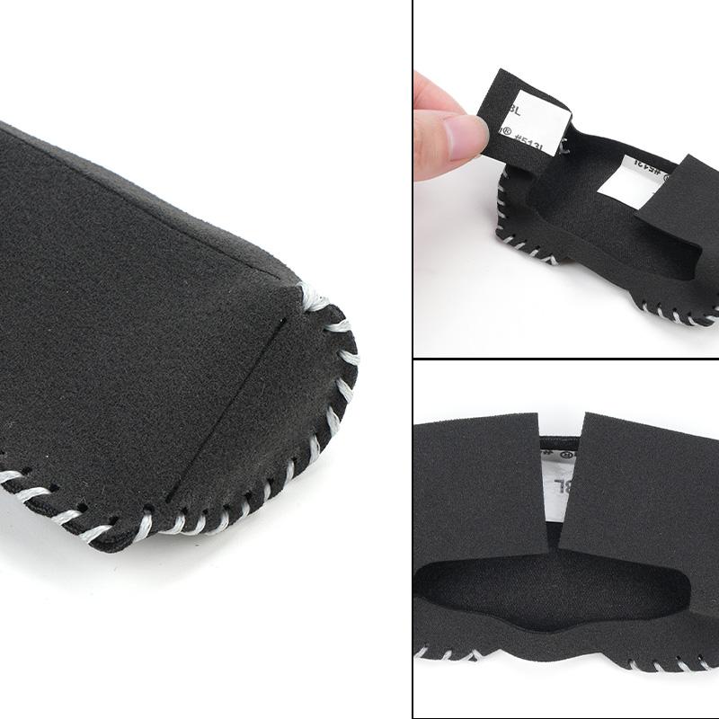 Car Suede Safety Belt Buckle Protector Cover Interior Accessories For VW Scirocco Jetta Beetle Passat Polo Tiguan Sharan Touran H22