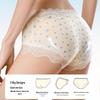 Women's Antibacterial Pure Cotton Lace Briefs 4-Pack