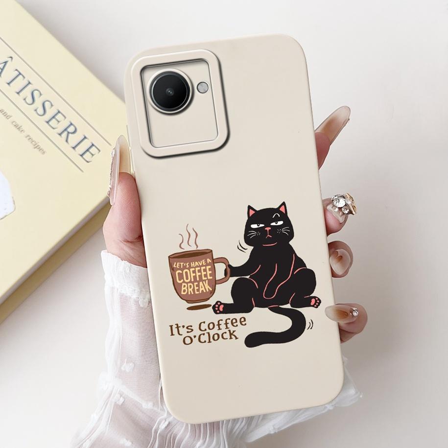 Per Custodia Realme C30 Cover RealmeC30 Nuova Moda Dipinta Morbido Silicone Cover Posteriore Per Realme C30S C 30 Narzo 50i Prime Custodia per Telefono
