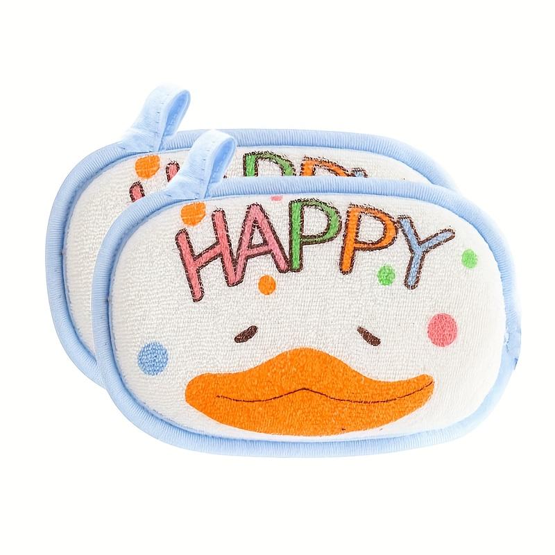 Bath Sponge, Cartoon Animal Style Sponge for Bathing, Bath Sponge Ultra Soft & Absorbent Natural and Safe Great for Sensitive Light Beige, for &