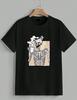 Skeleton Drinking Coffee T-Shirt Funny Skull Graphic Tee Morning Humor Unisex 1