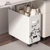 Mobile Under-Desk Office Storage Basket with Wheels