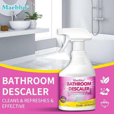 Bathroom Cleaner, Glass Faucet, Bathroom Tiles, Multifunctional Cleaner, Descaling Agent, Shower Room, Strong Stain Remover