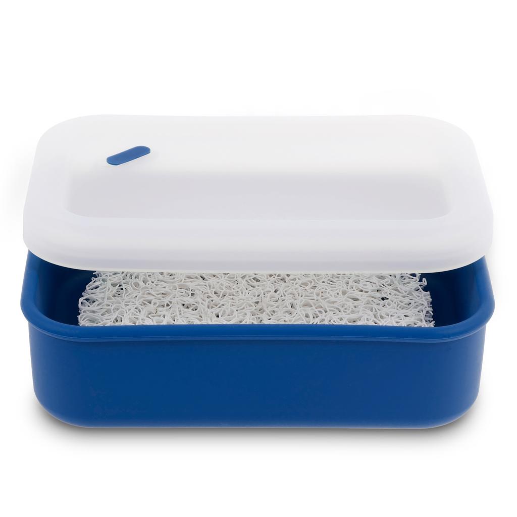 Travel Soap Case Silicone Shampoo Bar Holder with Draining Leakproof Portable Travel Soap Container for Bathroom