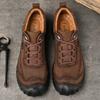 Fashion Fashion Outdoor Men's Shoes Casual Hiking Shoes Men Genuine Leather Travel Climbing Camping Footwear Brand Comfortable Sneakers