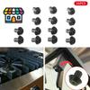 16PCS Compatible Stove Gas Stove Rubber Feet Burner Foot Gas Range Grate Foot For Gas Stove Replacement Parts