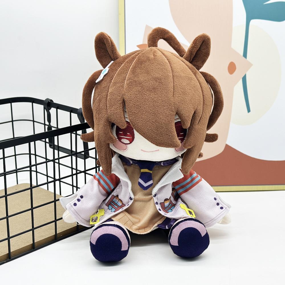 Umamusume: Pretty Derby - Agnes Tachyon Plush,30CM Anime Stuffed Figure Throw Pillows for Home Decor for Game Fans