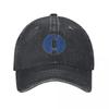 British The Open Championship Unisex Baseball Cap Distressed Denim Washed Hats Cap Vintage Outdoor All Seasons Travel Headwear