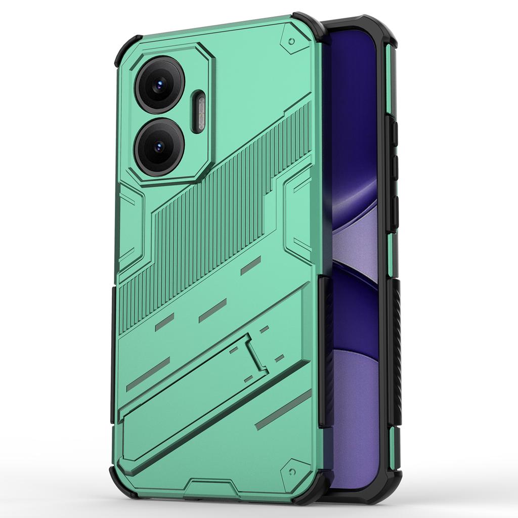 For Xiaomi Poco F7 5G/Redmi Turbo 4 Pro 5G Case PC+TPU Shockproof Phone Cover with Kickstand