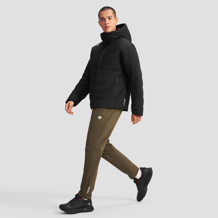 DESCENTE Down Jackets Men's Hooded Moderate Down Jacket D3431RDJ46