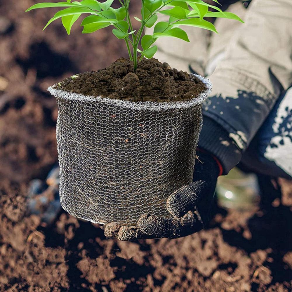 Root Guard Baskets Plant Wire Speed Baskets Animal Cages Plant Baskets for Plant Berries Vegetables Root Protect