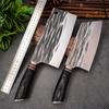 Kitchen Knives Cleaver Meat Chopping Vegetables Butcher Knife Wooden Handle Chef Cleaver Knives Hand Forged Blade Chinese Knives