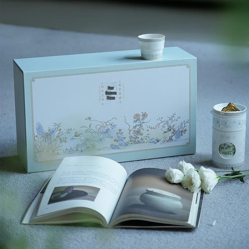 

Yubai Jingdezhen Blue & White Porcelain Tea Set