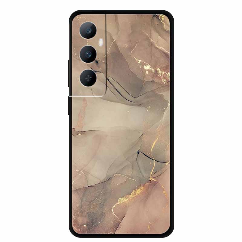For Realme C65 4G Global C 65 Phone Case Marble Patterns Back Cover TPU Soft Silicone Protector Shield Funda for RealmeC65 Capa