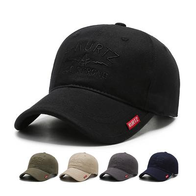 Neue Herrenhüte Frühling, Sommer und Herbst Sonnenhüte bestickte Buchstaben Schirmmützen Sonnenhüte Damen Koreanischer Stil trendige Baseballkappen