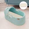 Wooden Basket Base Handmade Wide Applications Round Edges Oval Shape Cradle Weaving Blank Wood Base for Sewing