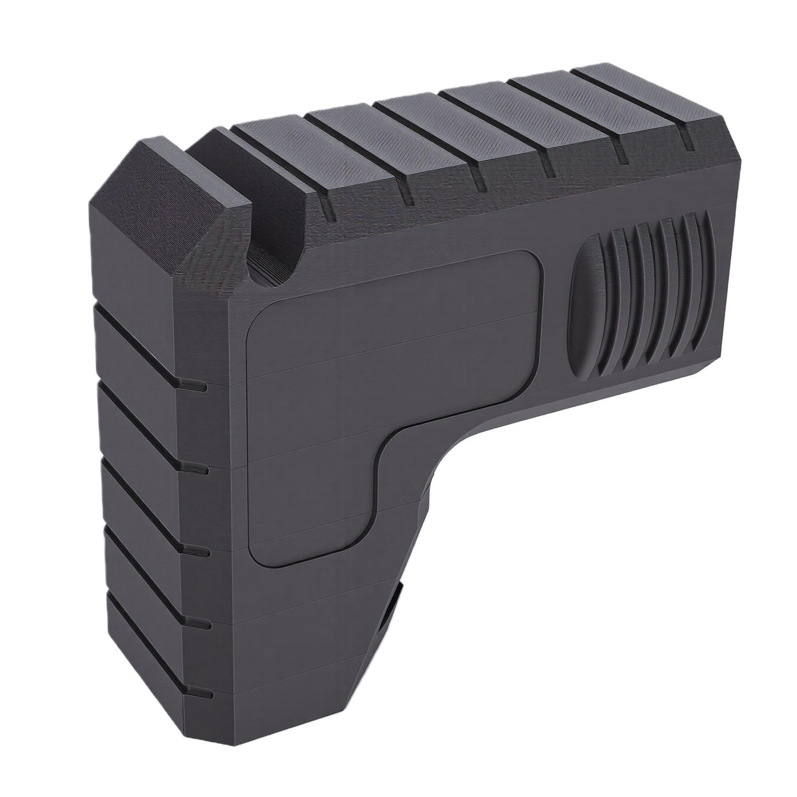 Dust Port Adapter Fit for DWE7485 Table Saw Snap On Sawdust Collection Adapter with Hook Black PLA
