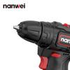 NANWEI 12V Akku-Schraubendreher Maximales Drehmoment 50 N.M/ Bohrfuttergröße 0,8-10 mm Typ-C Ladeschnittstelle