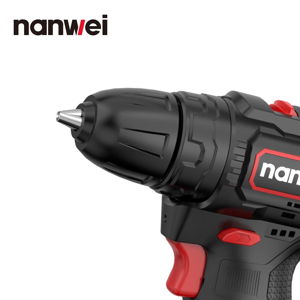 NANWEI 12V Electric Screwdrivers Maximum Torque 50 N.M/ Drill Chuck Size 0.8-10 Mm Type-C Charging Interface